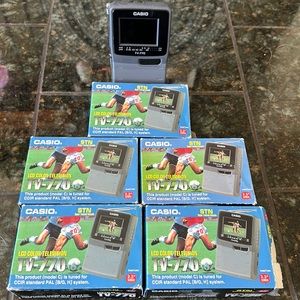 New Casio TV-770 LCD color television